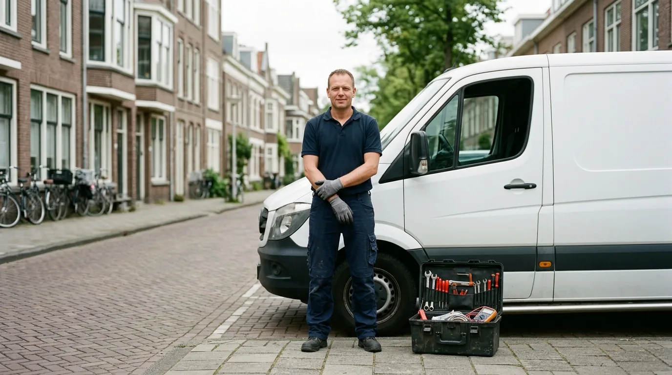 Elektricien Den Haag aan het werk