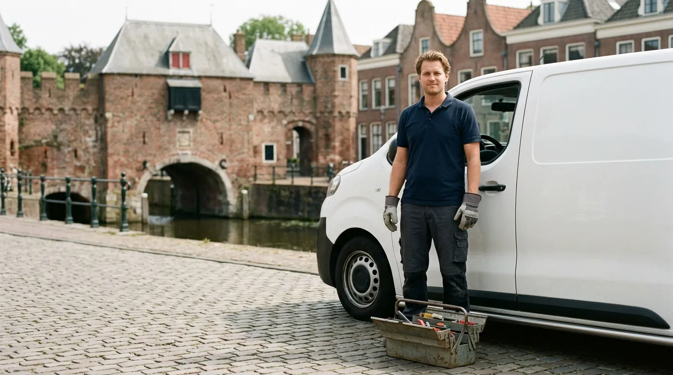 Elektricien Amersfoort aan het werk