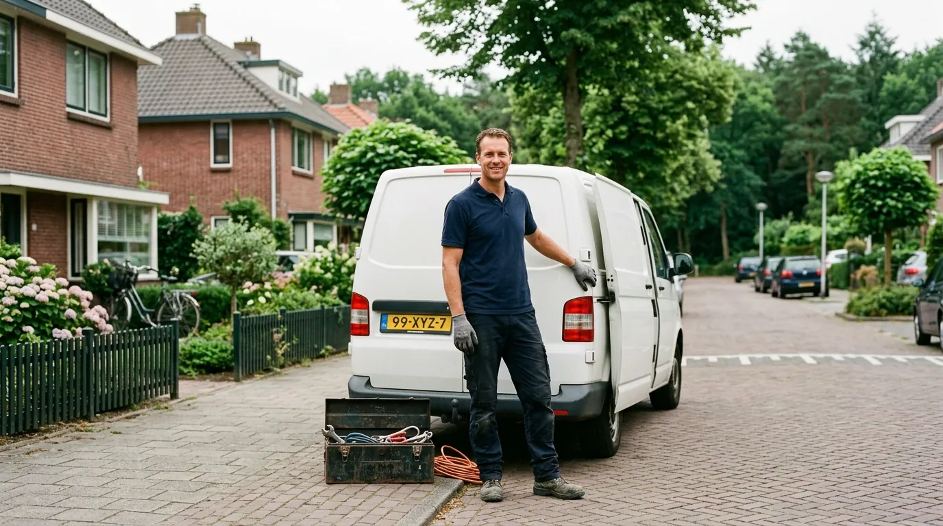 Elektricien Apeldoorn aan het werk