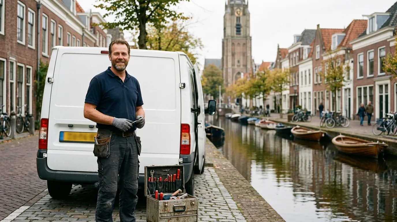 Elektricien Delft aan het werk