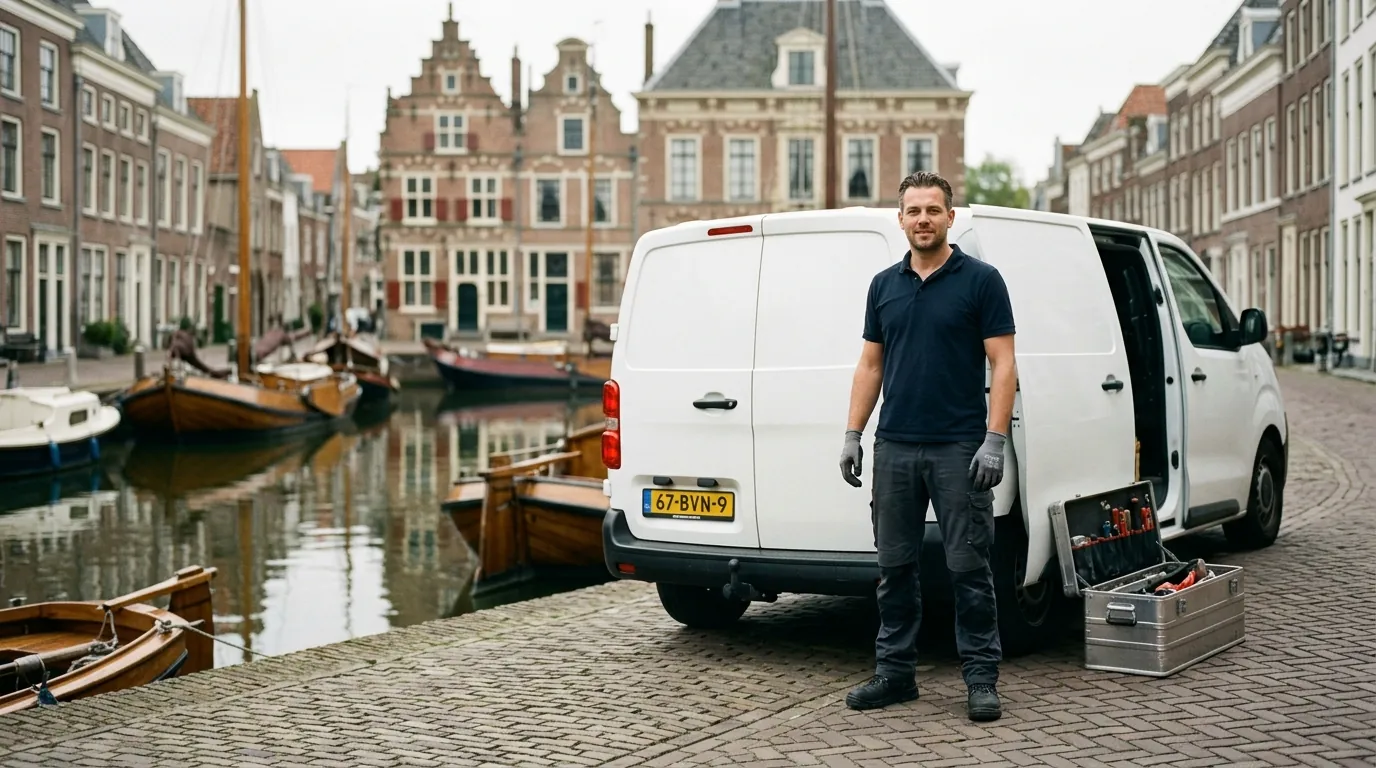 Elektricien Dordrecht aan het werk