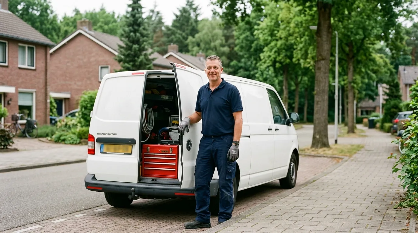 Elektricien Ede aan het werk