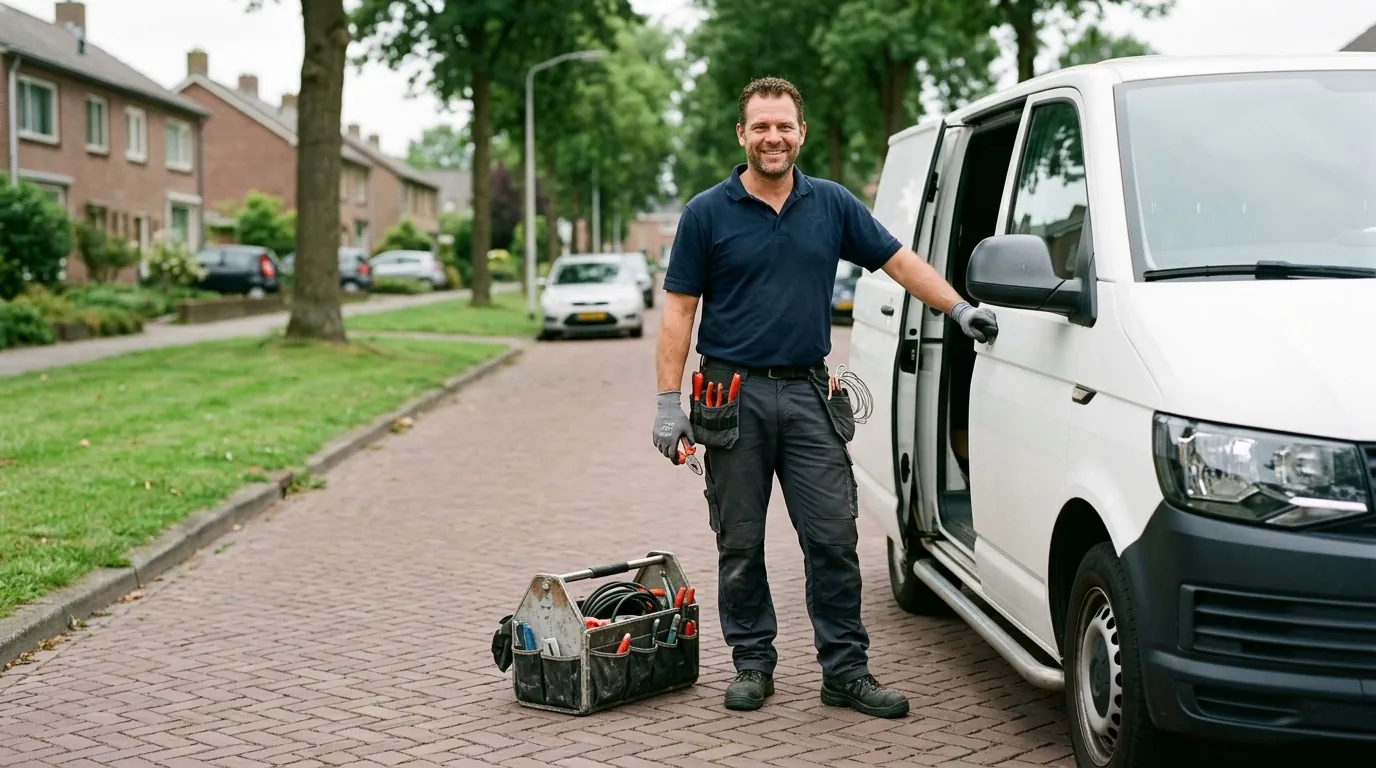Elektricien Emmen aan het werk