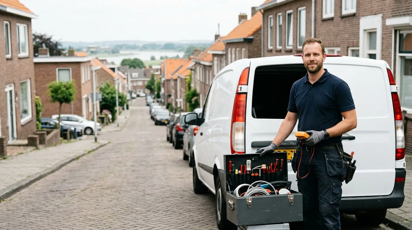 Elektricien Nijmegen aan het werk