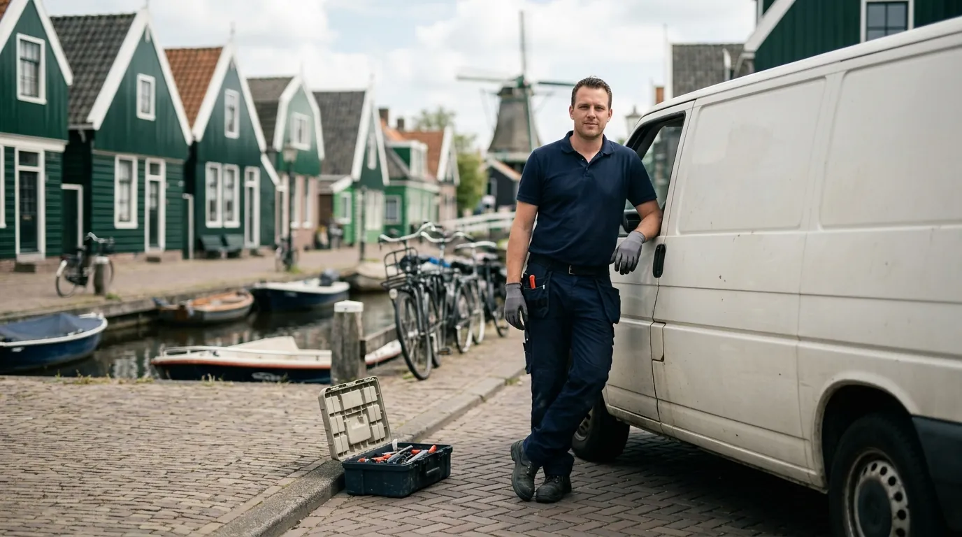 Elektricien Zaandam aan het werk