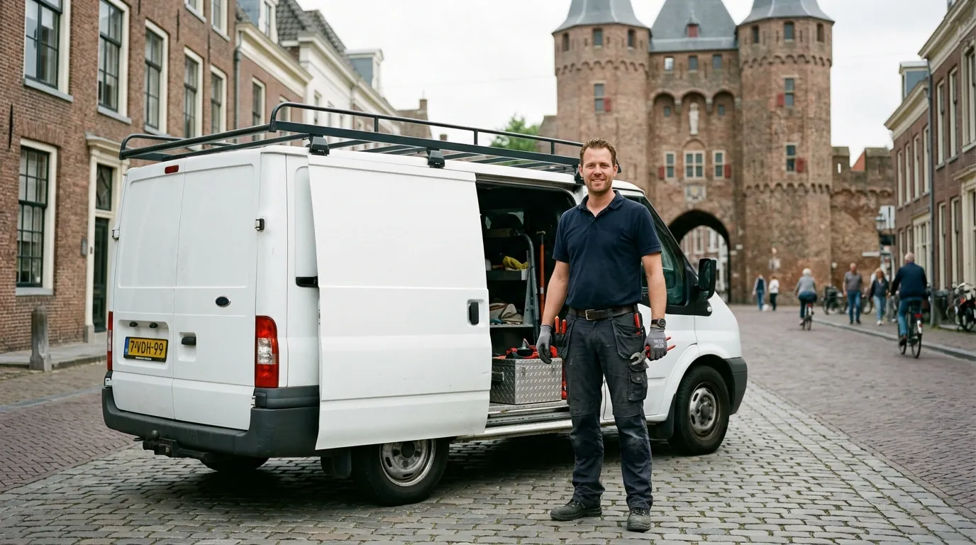 Elektricien Zwolle aan het werk